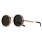 Lunettes de soleil rondes polarisées avec protection UV400