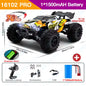 1:16 70KM/H or 50KM/H 4WD RC Car with LED Remote Control Cars High Speed Drift Monster Truck for Kids Vs Wltoys 144001 Toys